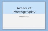 Areas of photography - Shannon Small