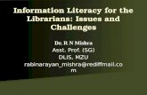 Information literacy for the librarians pp