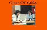 Memories from SMNW Class of 1984