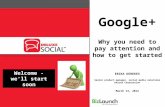 Google+ for small businesses by deluxe social