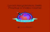 Game-based learning, Negotiation skills,  serious game