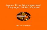 game-based learning, time management skills, serious game, gamification
