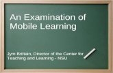 Examination Of Mobile Learning