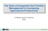 Role of Integrated Soil Fertility Management to Increasing Agricultural Productivity