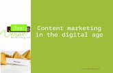 Content Marketing in the Digital Age