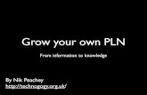 Growing Your PLN