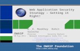 Web Application Security Strategy