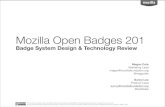 Mozilla Open Badges 201
