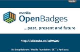 Mozilla Open Badges: past, present and future