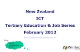 Ict education  & job trends feb 2012