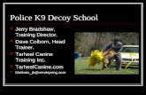 Police K9 Decoy School Presentation