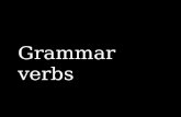 Grammar verbs