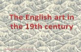 The English art in the 19th century