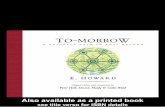 E.Howard. To-morrow a peaceful path to real reform