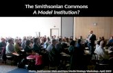 Michael Edson: The Smithsonian Commons - A Model Institution?