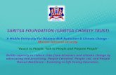 Saritsa foundation prepares orphaned and street children of daya vihar orphanage on 09 07-2014
