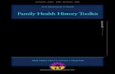 Family health history toolkit