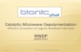 Bionic µFuel Catalytic Microwave Depolymerisation