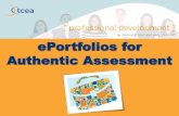 ePortfolios for Authentic Assessment