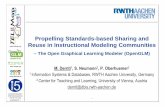 Propelling Standards-based Sharing and Reuse in Instructional Modeling Communities -- The Open Graphical Learning Modeler (OpenGLM)