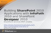 Building SharePoint 2010 applications with InfoPath 2010 and SharePoint Designer 2010