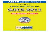 Gate 2014 online test series