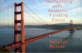 Conferring with readers  finding focus