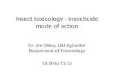 Insecticide Toxicology Ottea