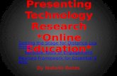 Presenting Technology Research