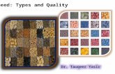 Seed, Seed Types and Seed Quality