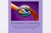 Empathetic listening 13dec 2045