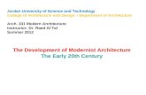 Modern Architecture - Lecture 2