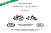 Lesson guide   gr. 3 chapter iii -geometry v1.0
