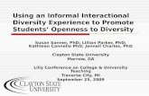 Using an Informal Interactional Diversity Experience to Promote Students’ Openness to Diversity