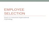 5 io employee selection