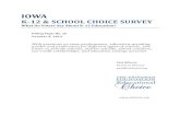 Iowa K-12 & School Choice Survey (2013)
