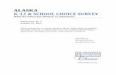 Alaska K-12 & School Choice Survey (2011)
