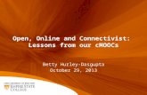 CDETG Presentation on MOOCs