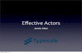 Effective Actors
