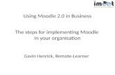 The steps for implementing Moodle in an organisation   moodle for business