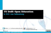 The Open Strategy of TU Delft - 1st international conference of AVU