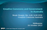 CC and Government in Australia: Melbourne, 24 October 2013