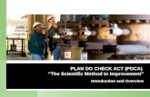 PDCA scientific problem solving method introduction and overview