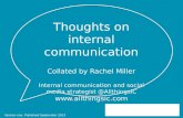 Thoughts on internal communication via Rachel Miller @AllthingsIC