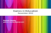Digital Games in Education