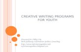 Creative Writing Programs for Youth