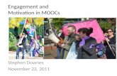 Engagement and Motivation in MOOCs