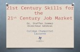 21st century skills for the 21st century job market (final cc)