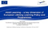 Adult Learning – a key dimension of European Lifelong Learning Policy and Programmes