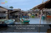How I Pushed A Campaign From A Floating Village